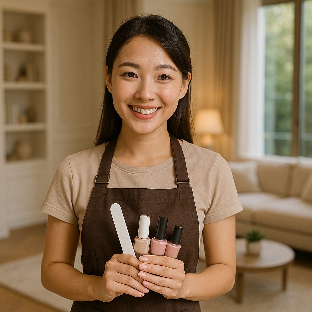 Premium nail spa service